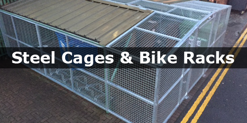 Steel Cages and Bike Racks