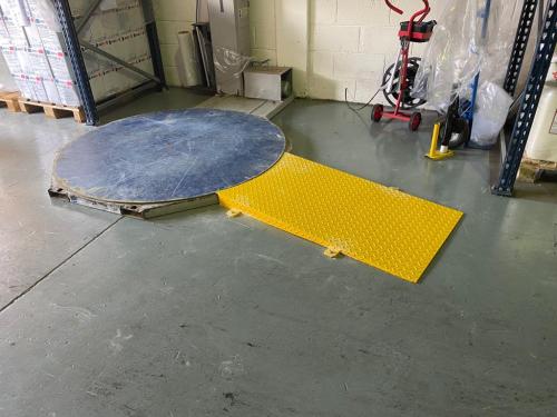 Ramp for Pallet Wrap